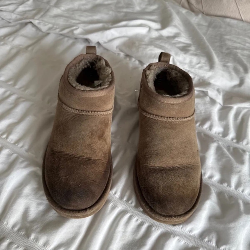 UGG Tan Winter Boots with Plush Lining